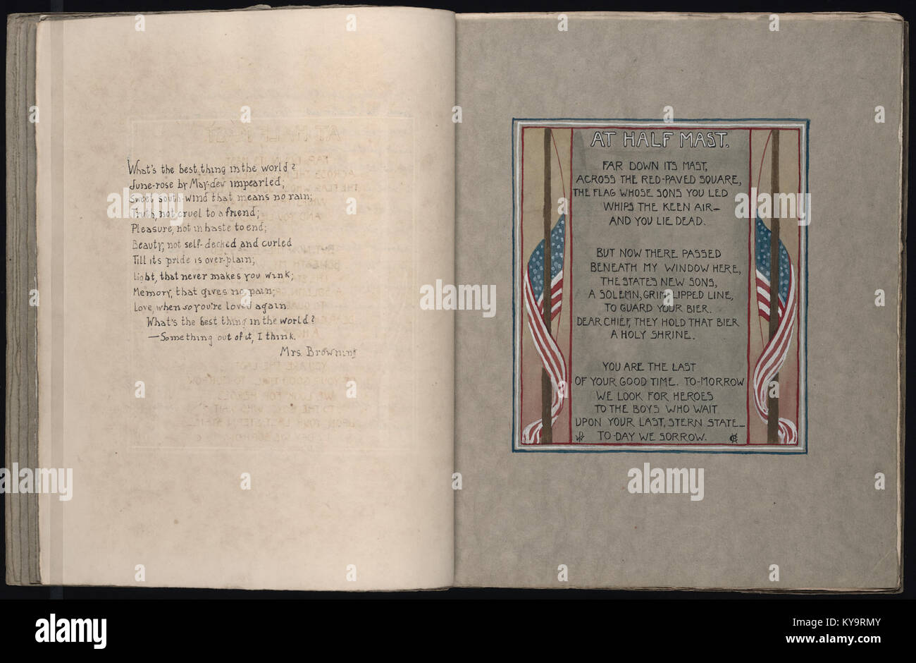 Eine Ausgabe von „The Potter’s Wheel“, Band II, Nummer VI, einer Publikation aus dem frühen 20. Jahrhundert, die sich auf Kunst, Handwerk und literarische Beiträge im Zusammenhang mit der Arts and Crafts Movement konzentriert. Stockfoto