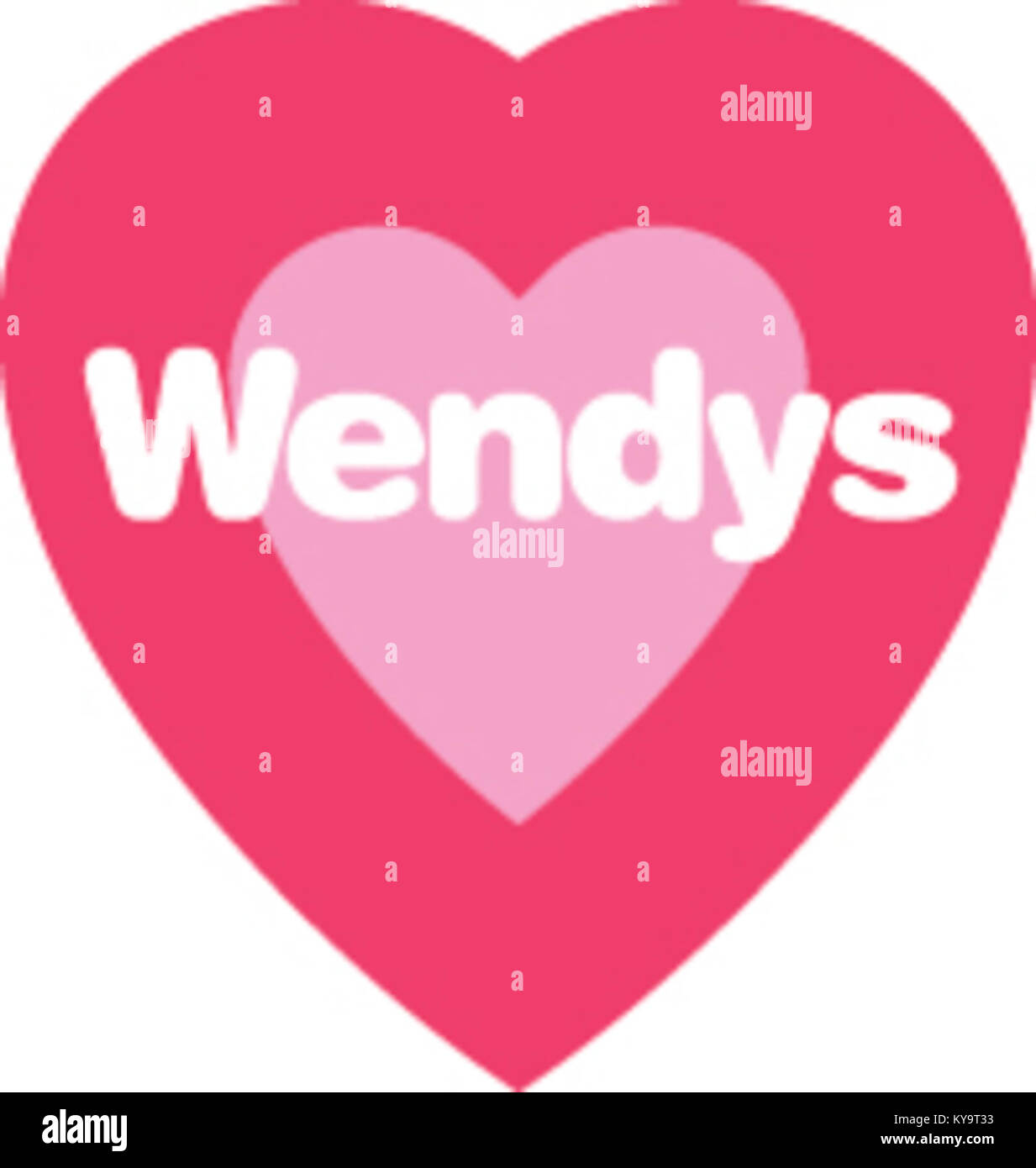 Wendy's Supa Eisbecher Stockfoto