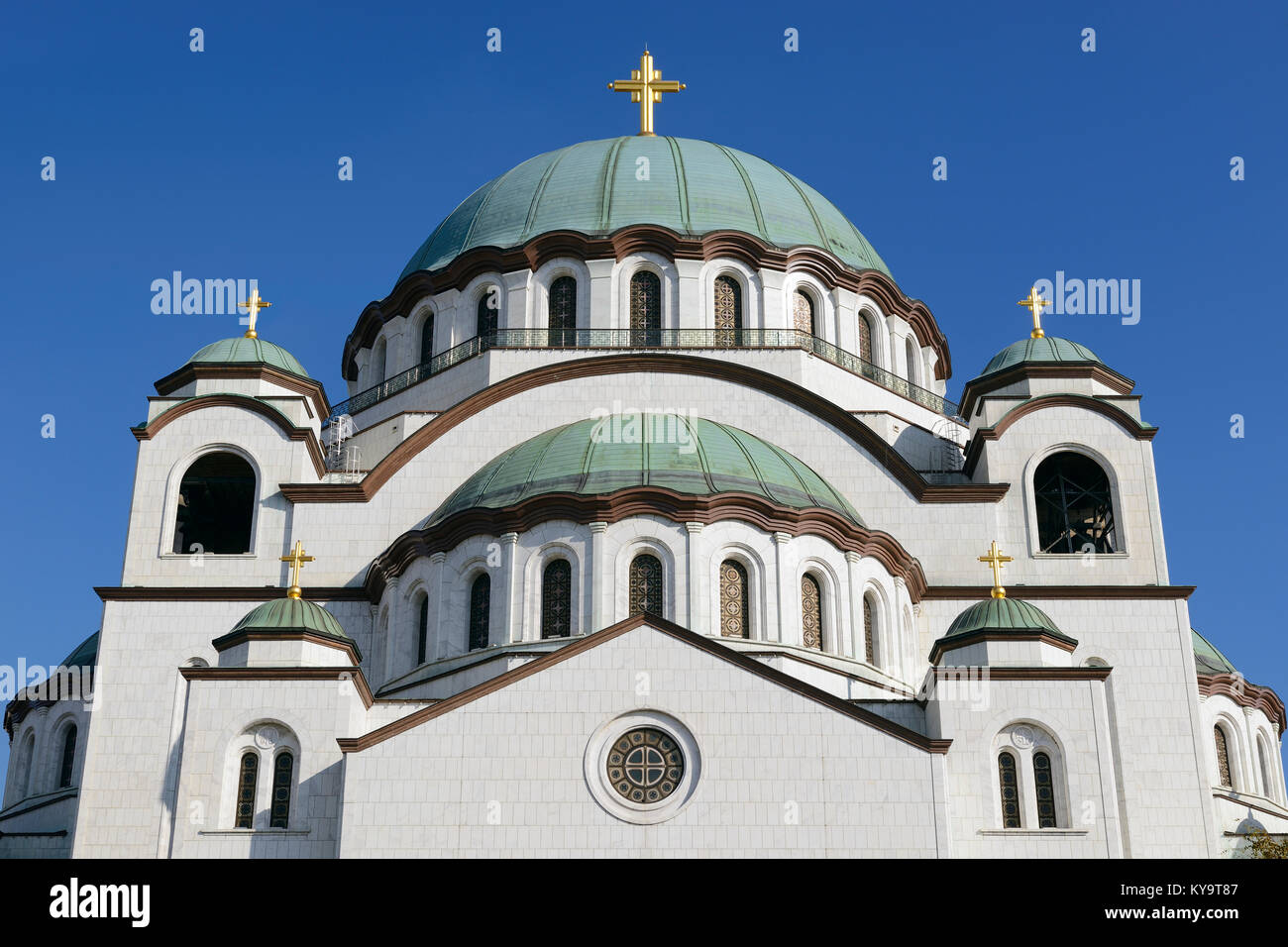 Kirche des Heiligen Sava, Belgrad, Serbien Stockfoto