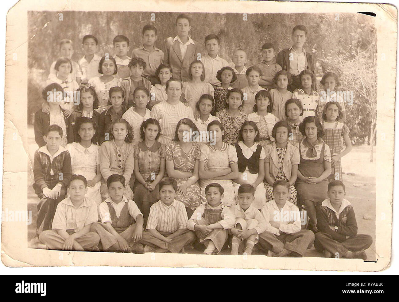 Dieses Porträt zeigt Mtra. Rosario Gutiérrez Eskildsen hebt ihre beruflichen und kulturellen Beiträge in einem historischen Kontext hervor. Stockfoto