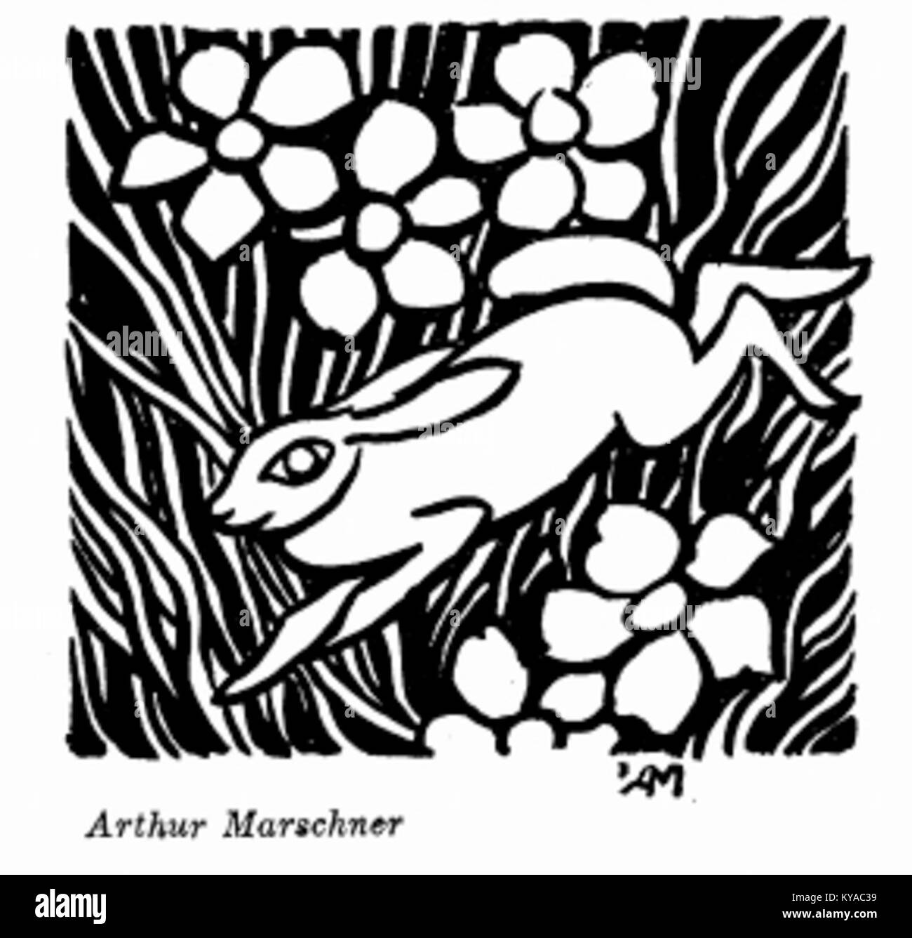 Dieses unbenannte Kunstwerk von Arthur Marschner veranschaulicht seinen Stil und trägt zur Entwicklung der europäischen Kunst des 19. Jahrhunderts bei. Stockfoto