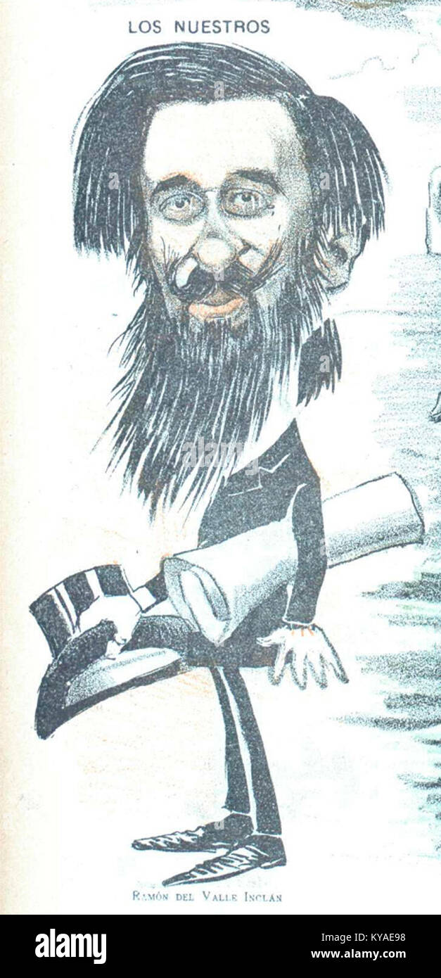 Valle-Incl án, Don Quijote, 18 de Julio de 1902 (7/8) Stockfoto