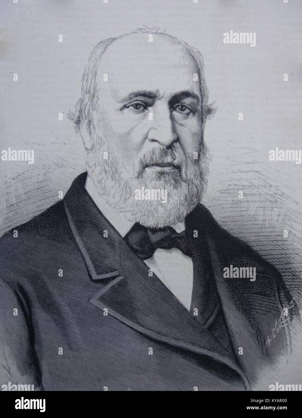 Dieses Porträt mit dem Titel „Retrato MIL, II“ ist eine bedeutende Darstellung einer Person oder eines Motivs im historischen oder kulturellen Kontext, aufgenommen in einem klassischen fotografischen Stil. Stockfoto