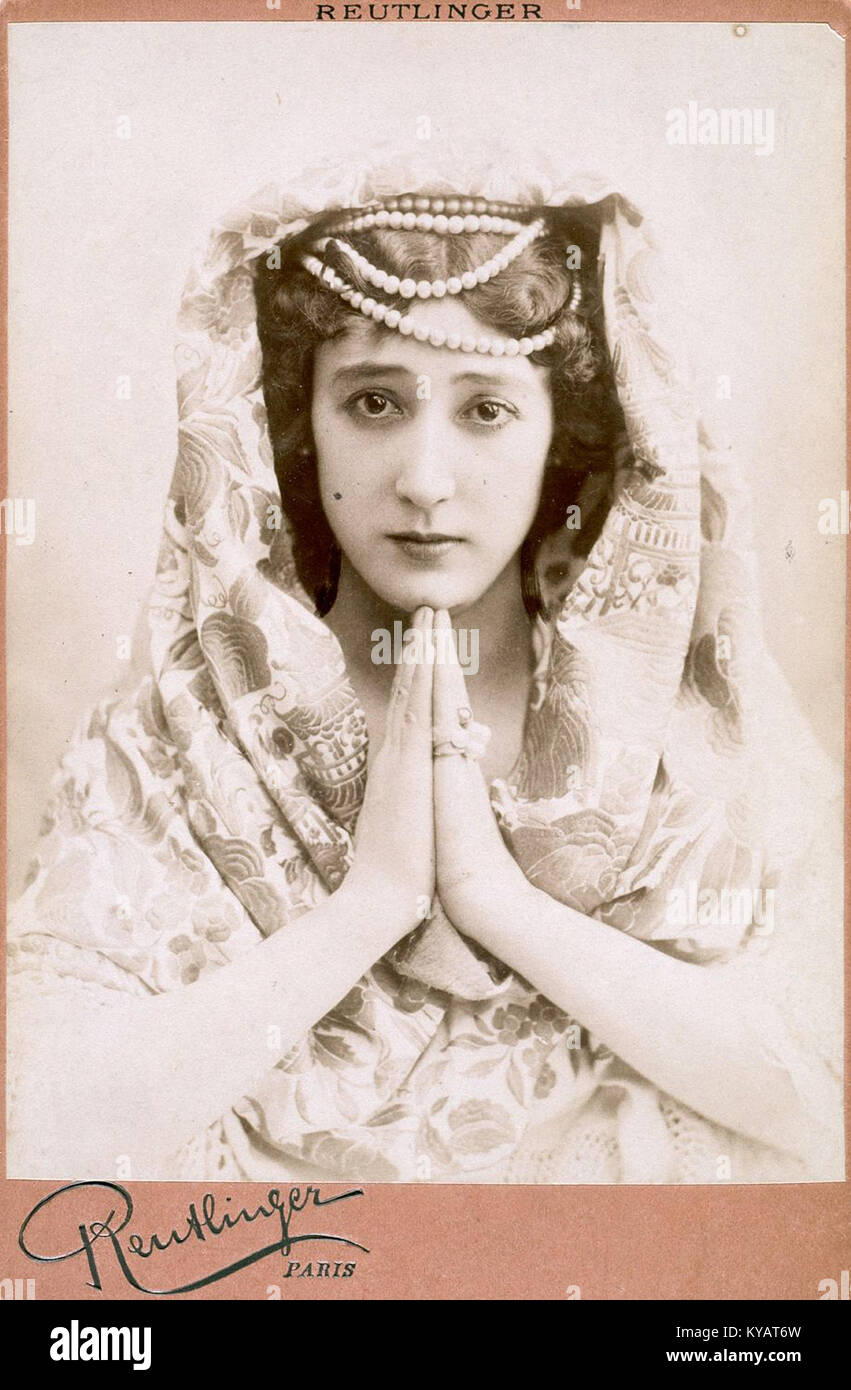 La Belle Otero, par Léopold-Émile Reutlinger Stockfoto