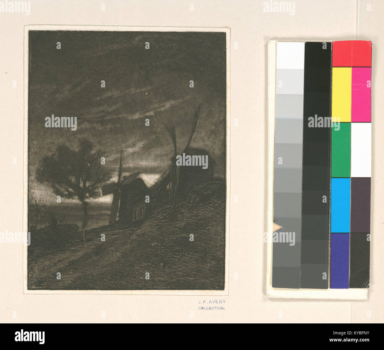 Dieses historische Foto zeigt Montmartre in Moulins, Frankreich, und hebt die Architektur, die Straßen und die malerische städtische Landschaft hervor. Stockfoto