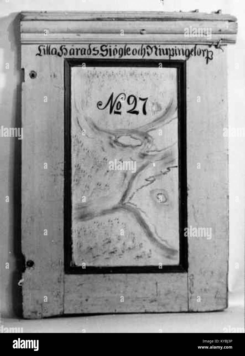 Die Kirche Nyköping in Schweden ist ein historisches religiöses Gebäude, das mittelalterliche und spätere architektonische Elemente kombiniert und sich in der Stadt Nyköping befindet. Stockfoto