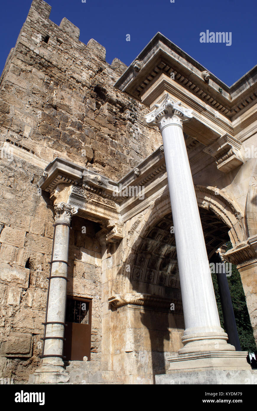 Hadrian's alte Tor in Antalya, Türkei Stockfoto