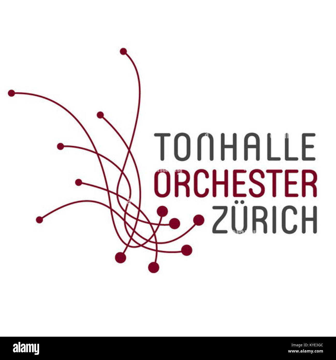 Das Tonhalle-Orchester Zürich ist ein führendes Schweizer Sinfonieorchester mit Sitz in Zürich, das 1868 gegründet wurde. Es ist bekannt für sein klassisches Repertoire, seine Aufführungen und seinen Beitrag zur europäischen Orchestermusik. Stockfoto