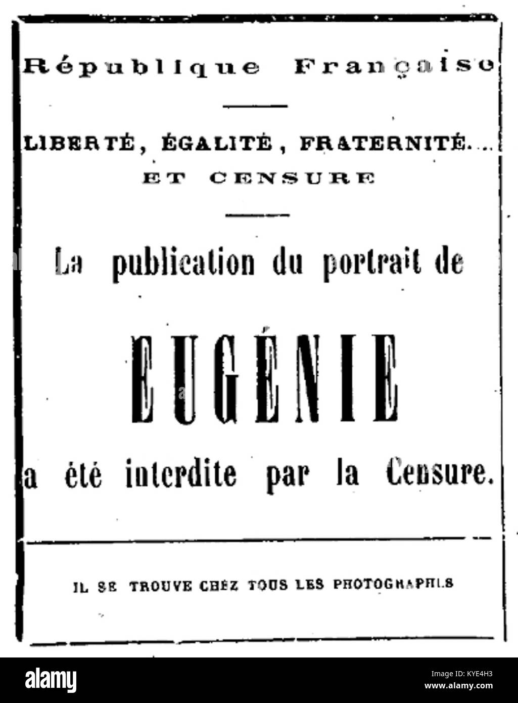 Ein Porträt aus "Touchatout - Le Trombinoscope, Number 10", das Gesicht, Ausdruck, Kleidung, und der künstlerische Stil des Themas. Stockfoto