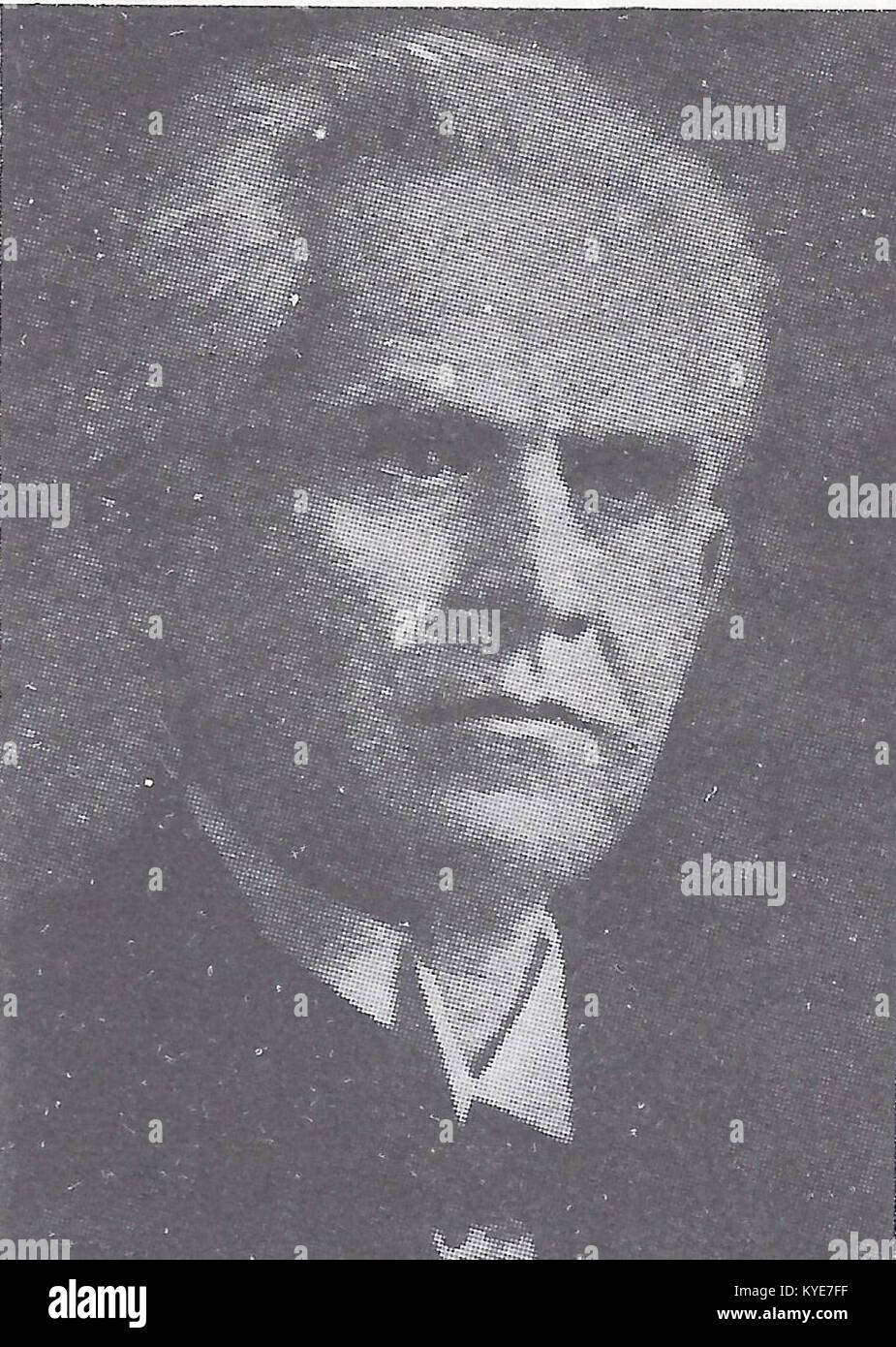 Dieser Titel bezieht sich auf Triša Kaclerović, eine historische Figur, die wahrscheinlich in politischen, sozialen oder kulturellen Zusammenhängen dokumentiert ist und Einblick in sein Leben und seine Aktivitäten bietet Stockfoto