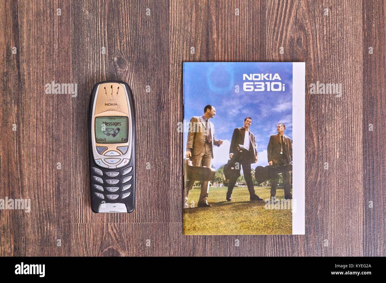 Altes Nokia-Handy Stockfoto