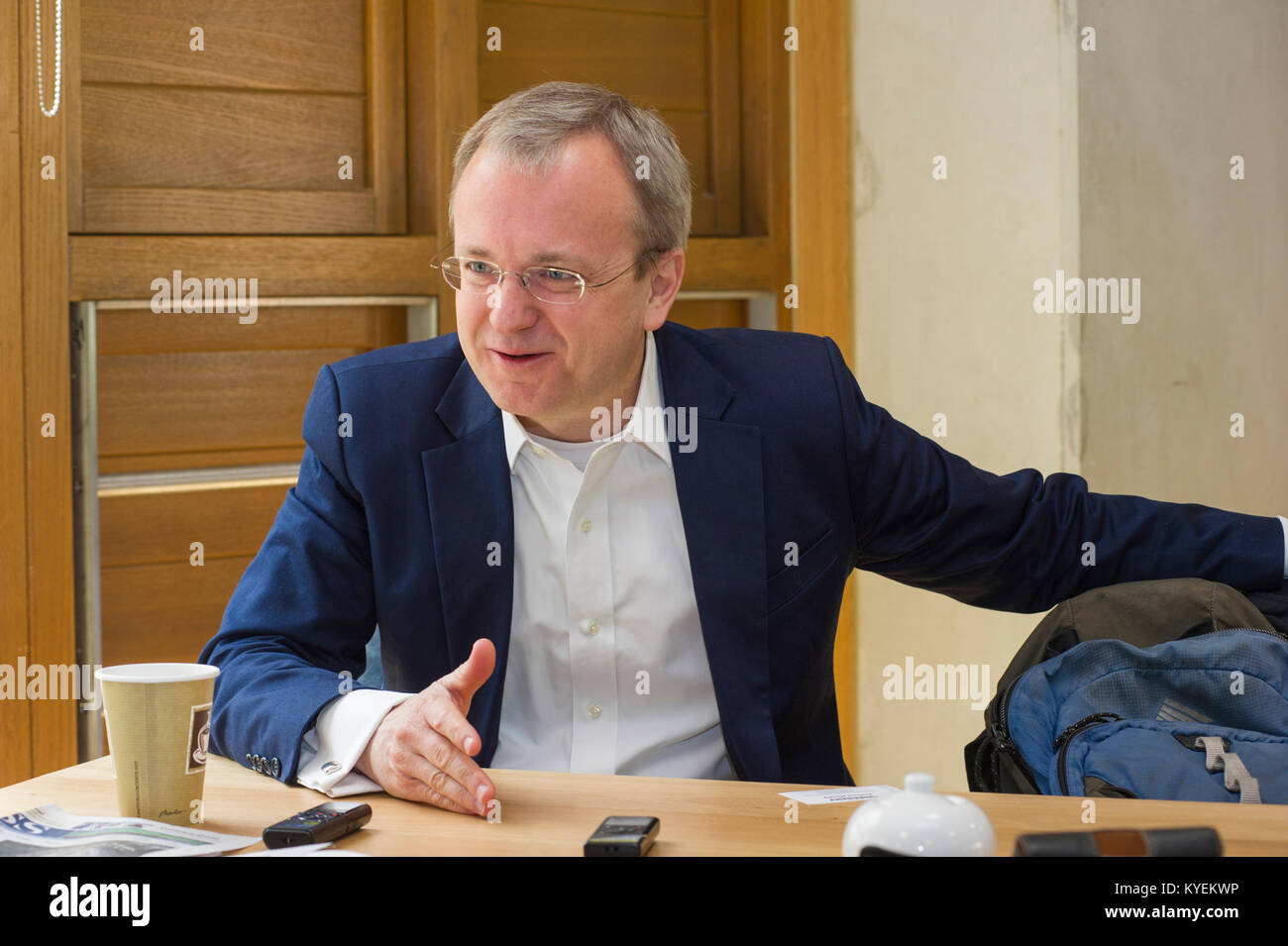 Eric Thun ist der Peter Moores Associate Professor in der chinesischen Wirtschaft Saїd Business School und Fellow des Brasenose College Stockfoto