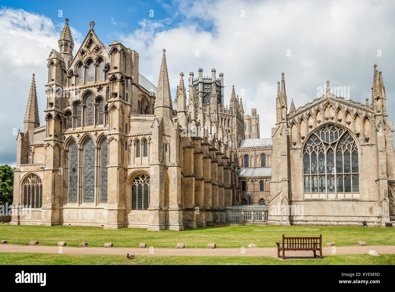 Die Kathedrale von Lincoln, Lincoln, Lincolnshire, England Stockfoto