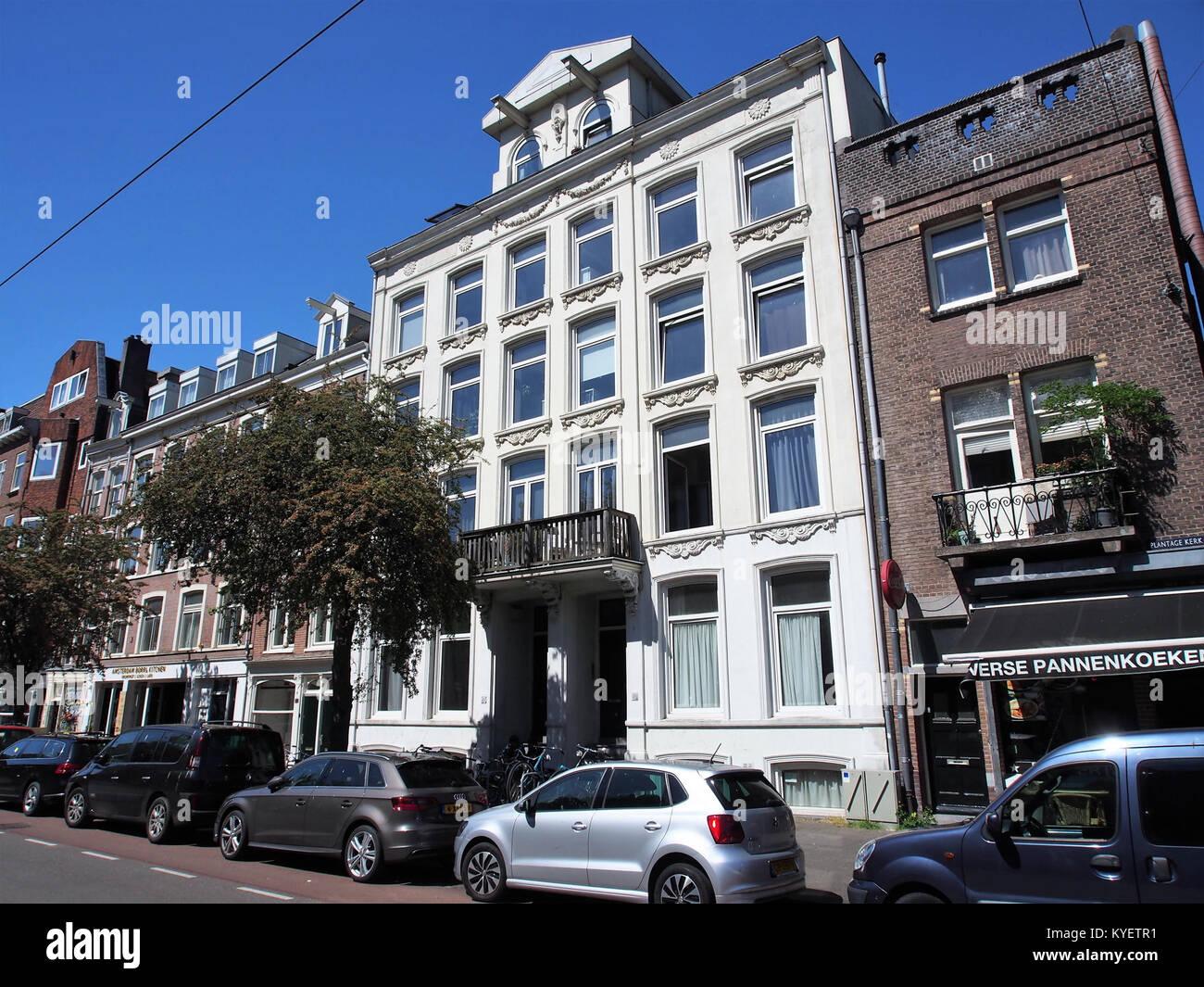 Die Plantage Kerklaan 47-49 Stockfoto