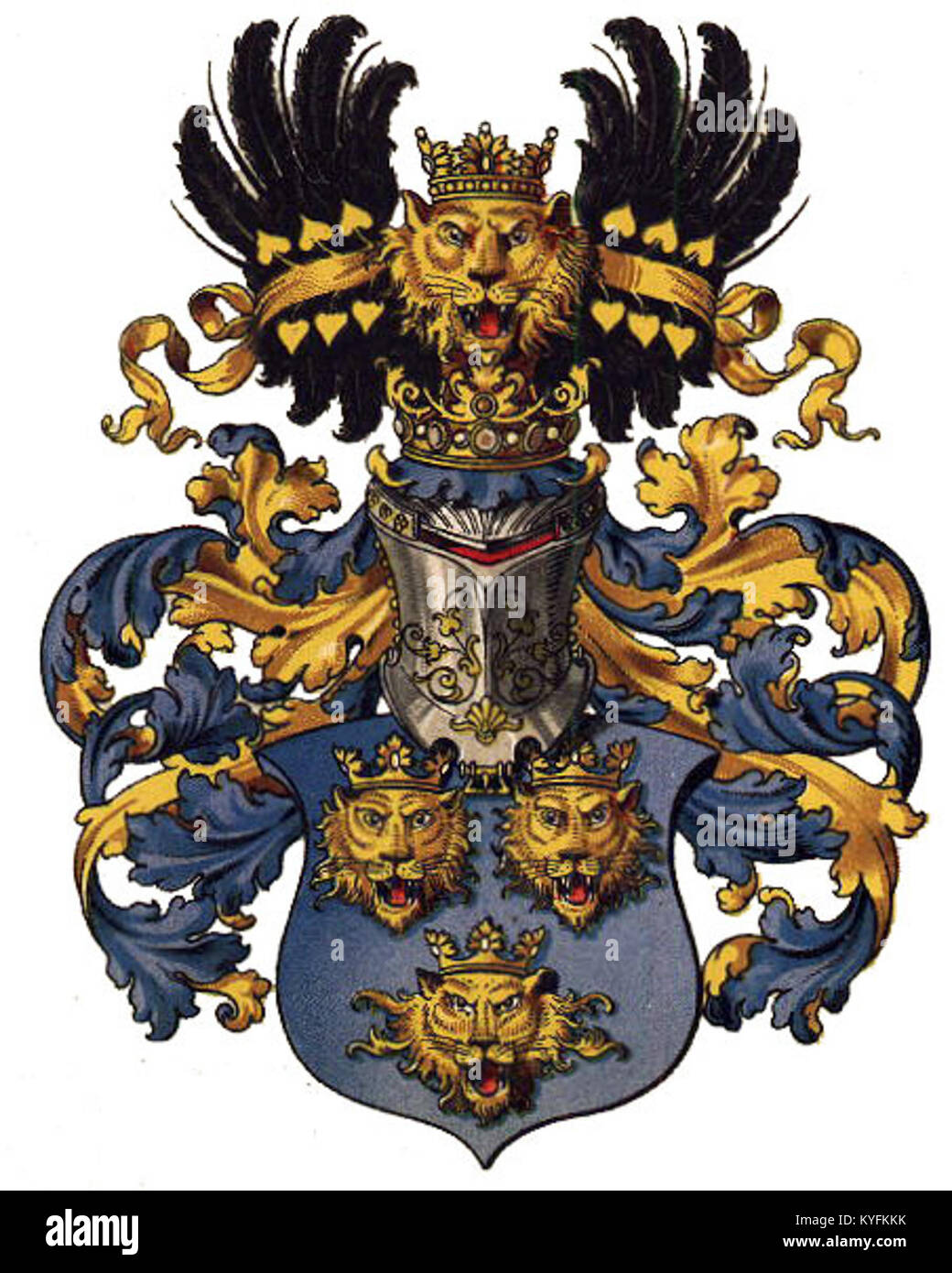 Wappen Königreich Dalmatien Stockfoto