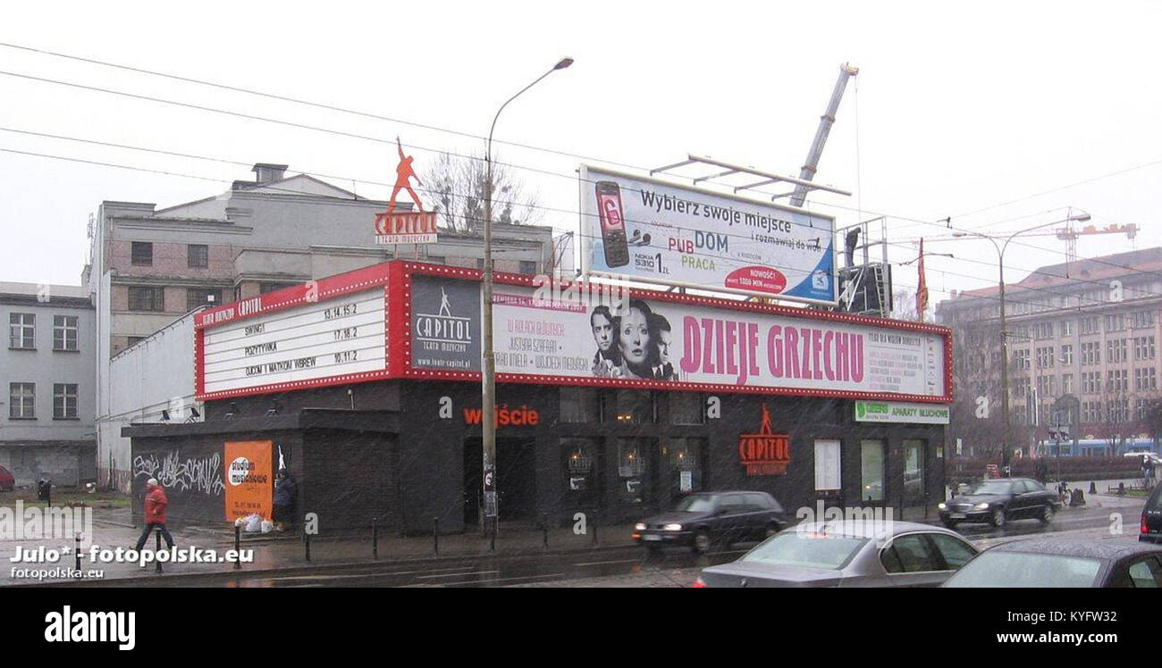 Breslau, Teatr Muzyczny 'Capitol' - fotopolska.eu (102174) Stockfoto