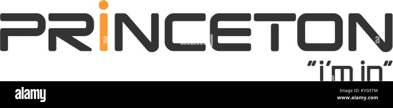 Dieses Bild zeigt das Logo von Princeton Ltd., einem 1995 gegründeten japanischen Elektronikunternehmen. Das Unternehmen ist auf Computerhardware und Elektronikprodukte spezialisiert. Stockfoto