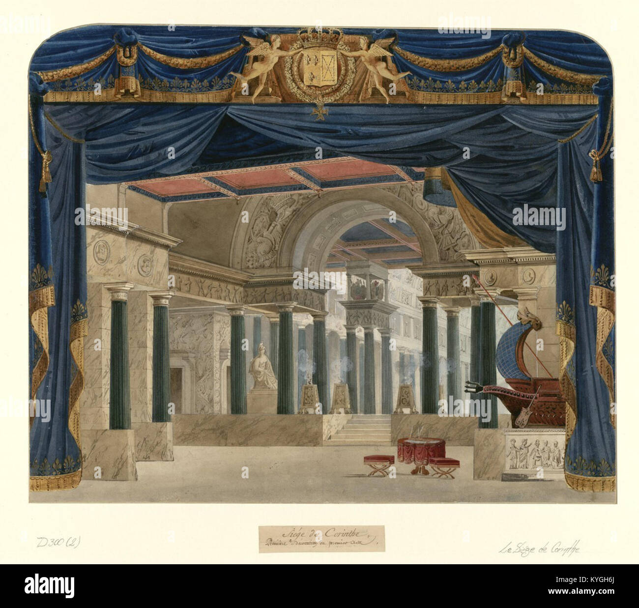 Rossini le Siège de Corinthe Auguste Caron Paris 1826 acte I