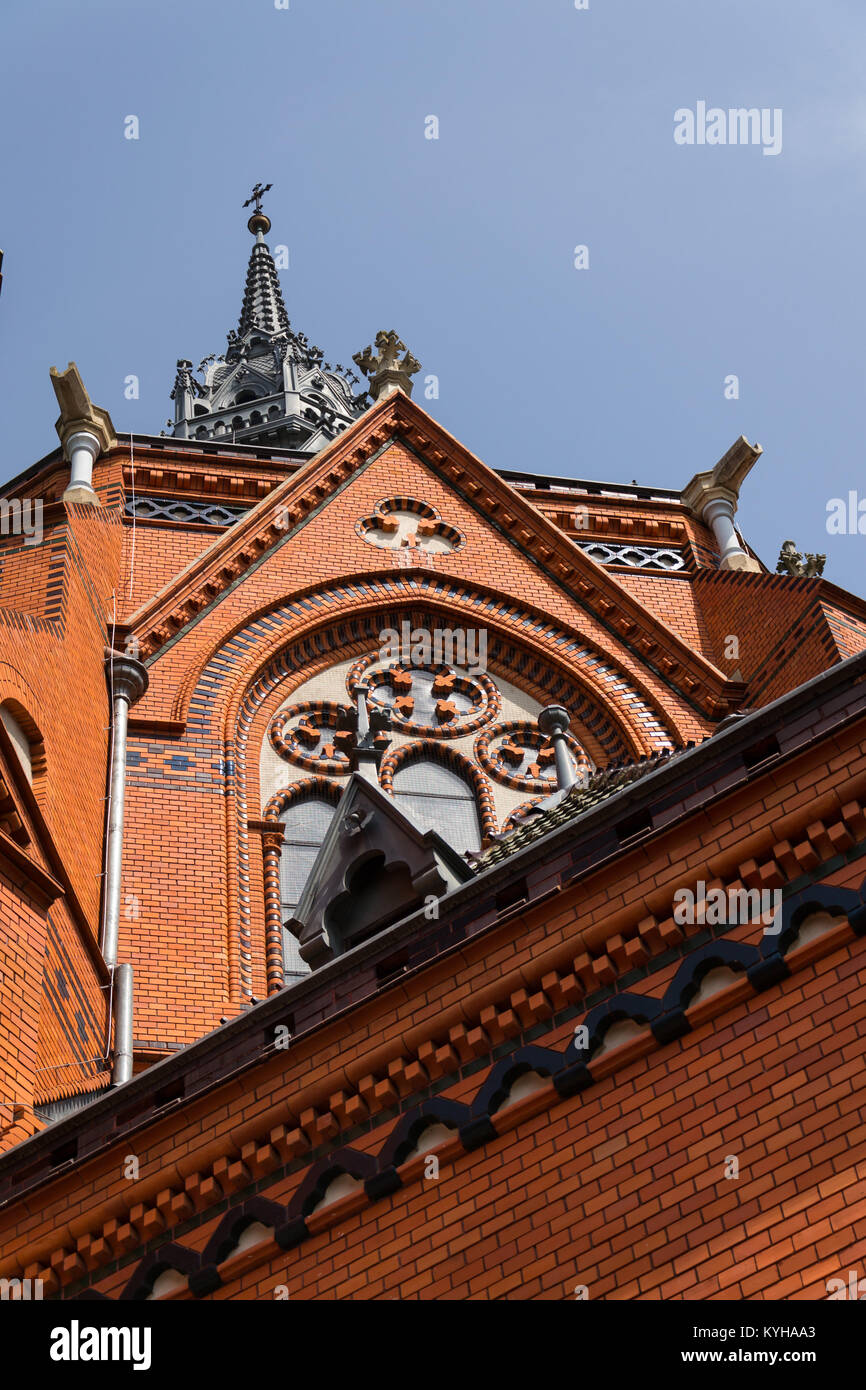 Kirche der Heimsuchung der Jungfrau Maria, Breclav, Mähren, Tschechien Stockfoto