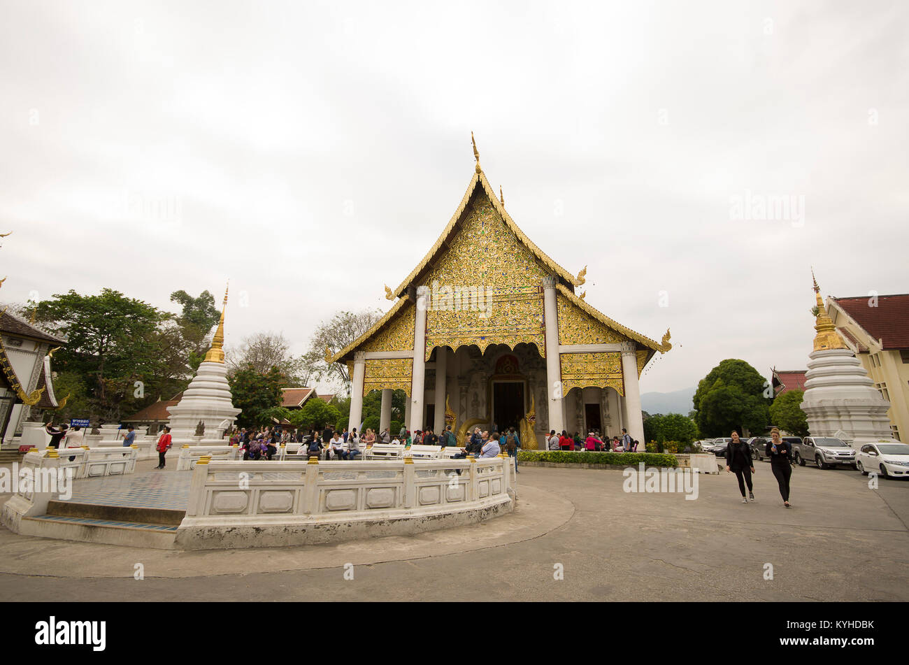 Tempel, buddhistische Tempel in Chiang Mai Thailand‎ Stockfoto