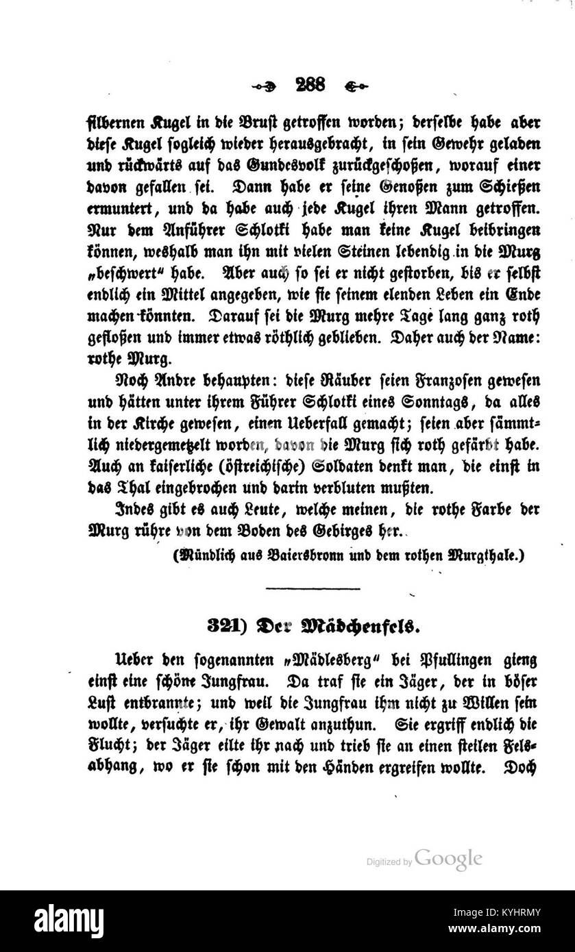 Meiers „Sagen Sitten Gebräuche“ aus dem Jahr 1852 beschreibt deutsche Folklore, traditionelle Bräuche und gesellschaftliche Praktiken historischer Gemeinschaften. Stockfoto