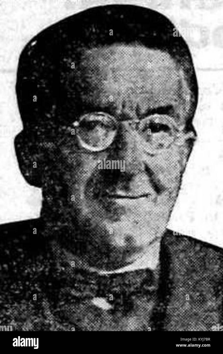 Stanko Bloudek, der in Sport- und Ingenieurwissenschaften bekannt ist, leistete im frühen 20. Jahrhundert beachtliche Leistungen im Bereich des Skispringens und der Sporttechnik. Stockfoto