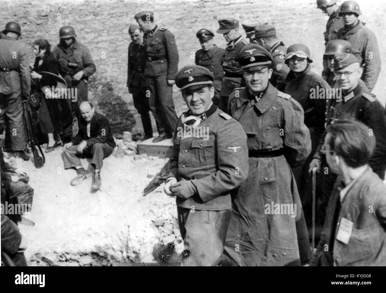 Stroop Sammlung Jürgen Stroop und andere Offiziere 03