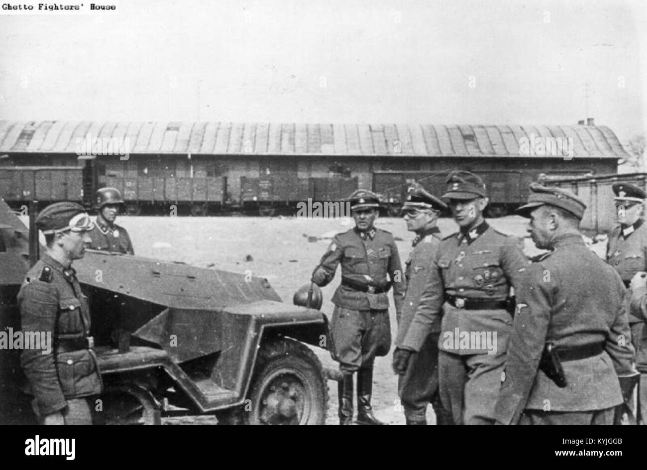Stroop Sammlung Jürgen Stroop und andere Offiziere 06