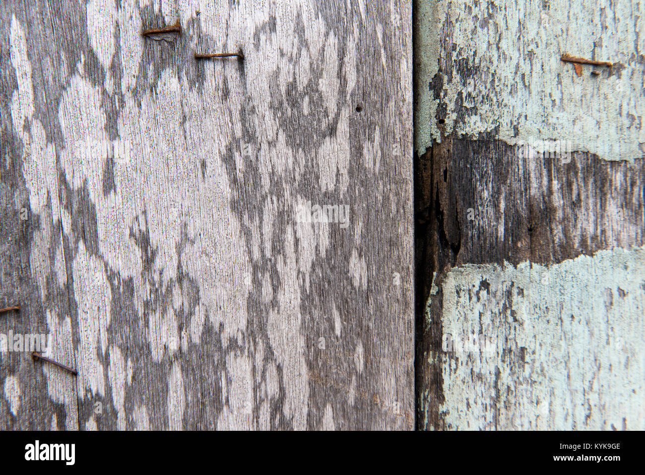 Altes holz plank Braun für Textur Hintergrund Stockfoto
