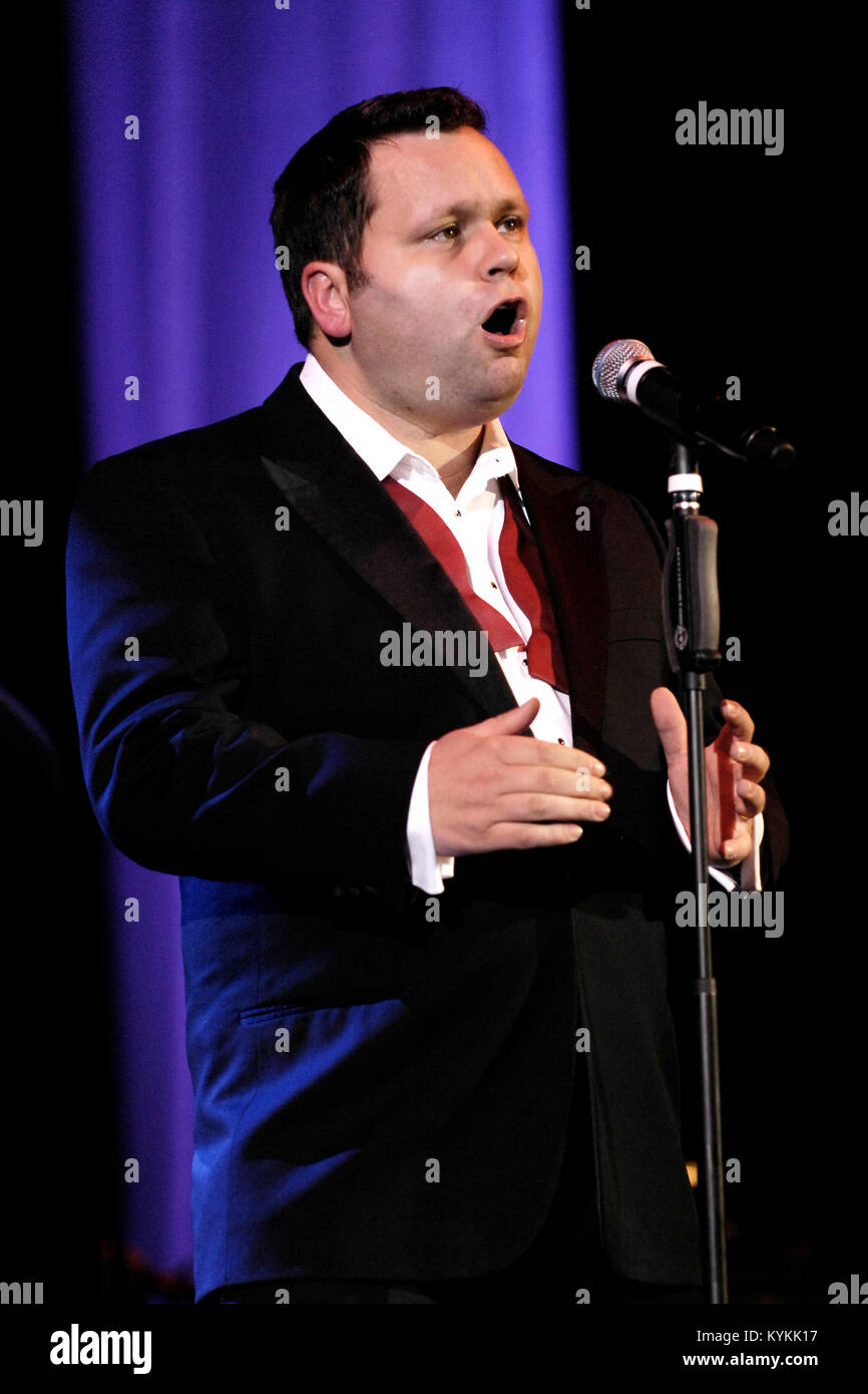 Paul Potts Sieger der "Britain's Got Talent" live in Concert im