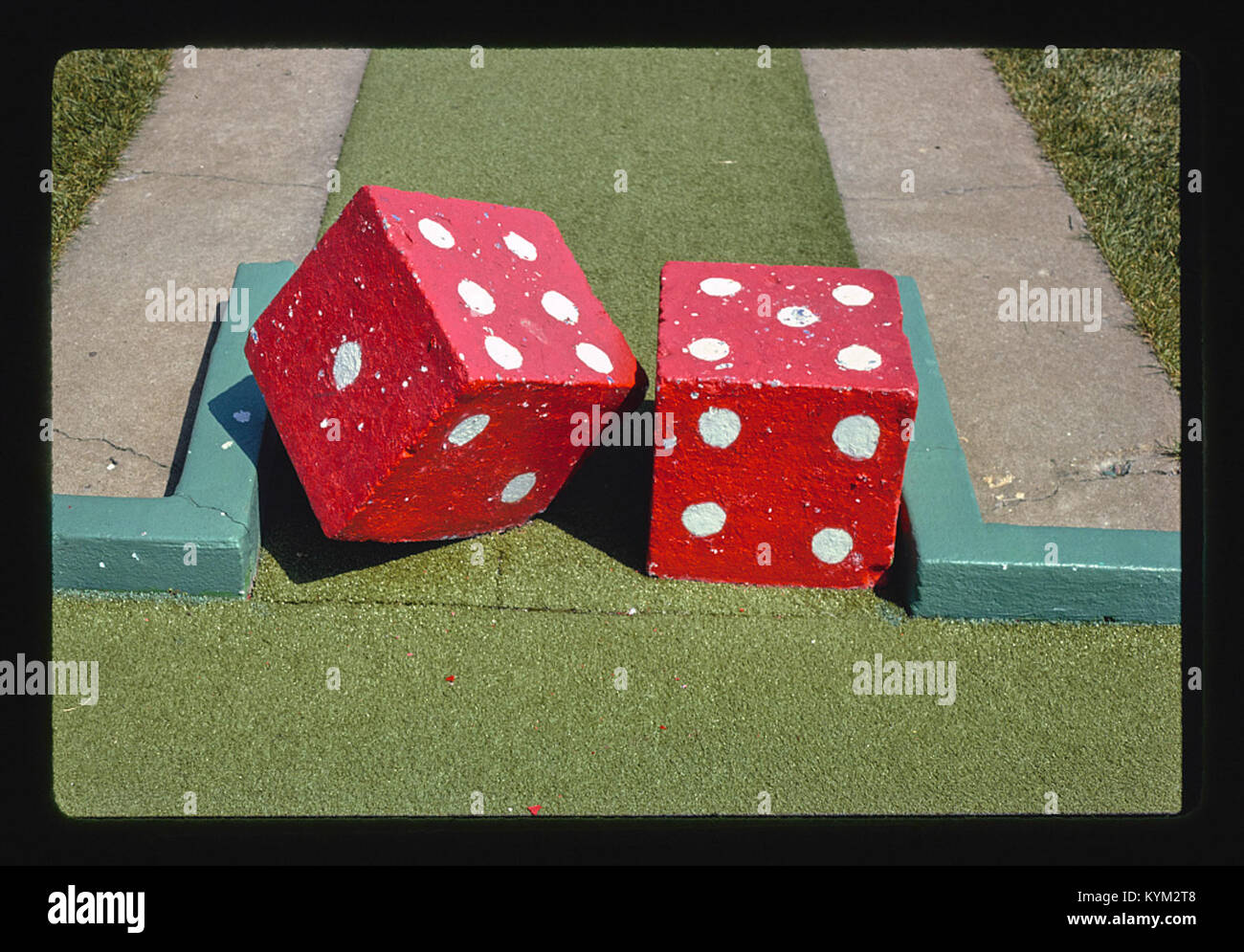 Jawor's Fun Golf, Würfel, pm, Roseville, Michigan (LOC) 36681180954 o Stockfoto