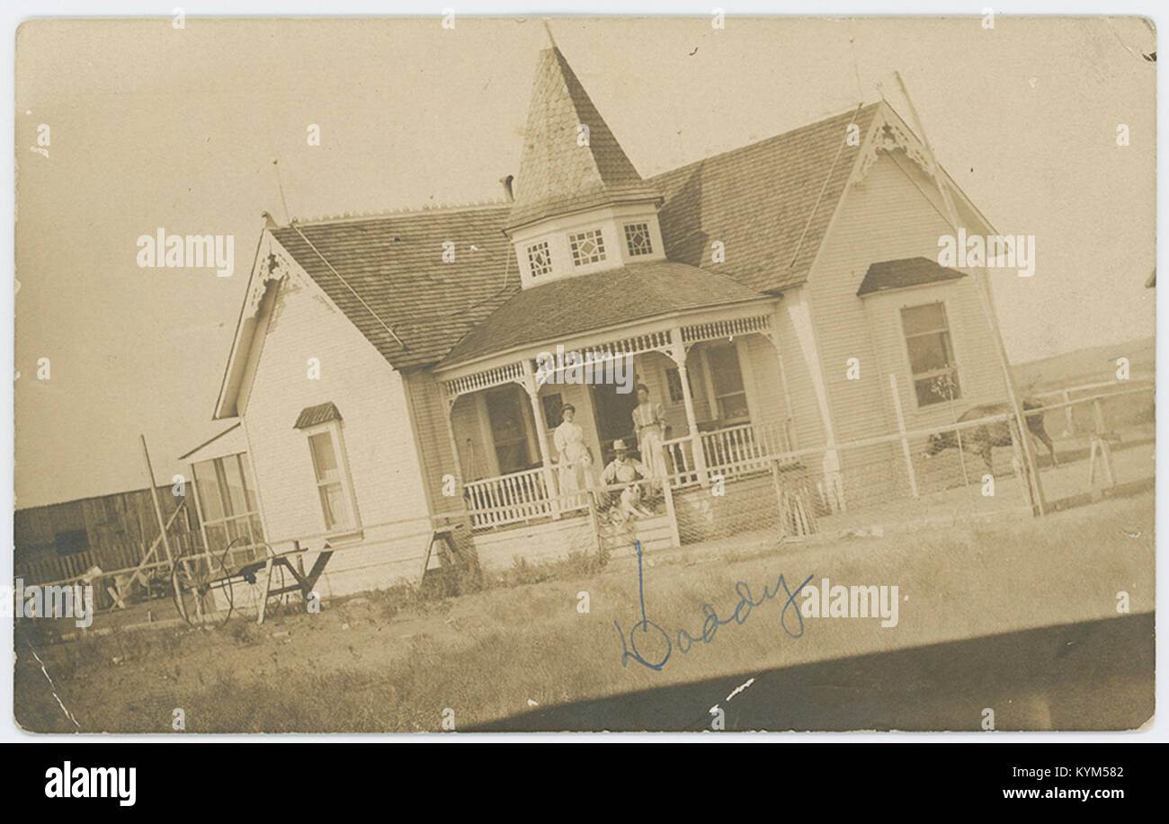 Daddy dieses Haus in Electra gebaut, die in den frühen 1900s 35350739003 o Stockfoto