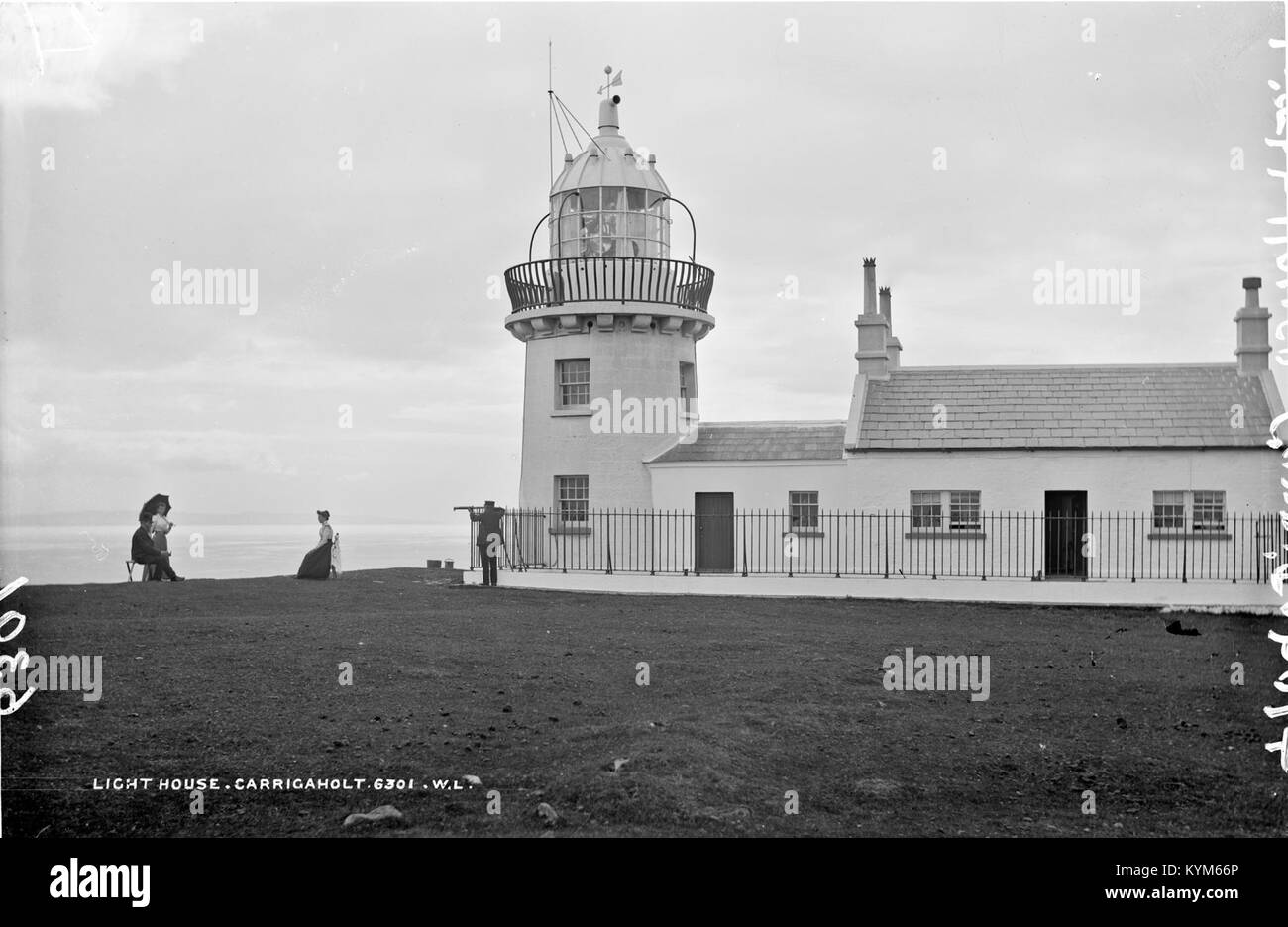 Leuchtturm, Carrigaholt, Co Clare 39480862741 o Stockfoto
