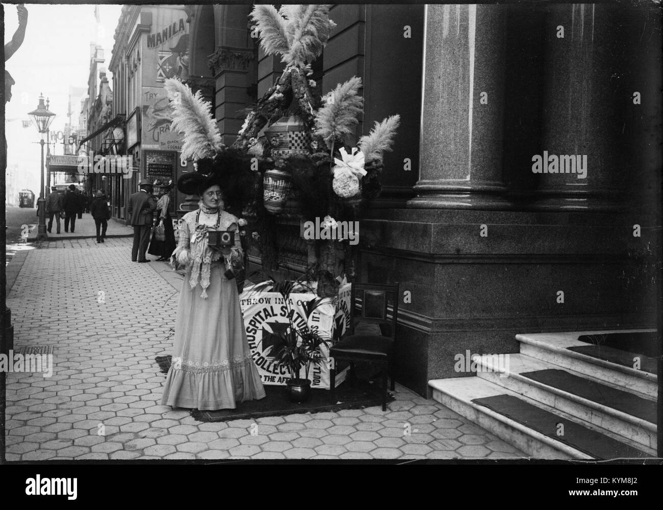 Eine Sammlung von Glasnegativen, die die Regionen Clovelly, Coogee und Manly in Sydney dokumentieren und das Stadtbild und die Küstenregionen des frühen 20. Jahrhunderts darstellen. Stockfoto