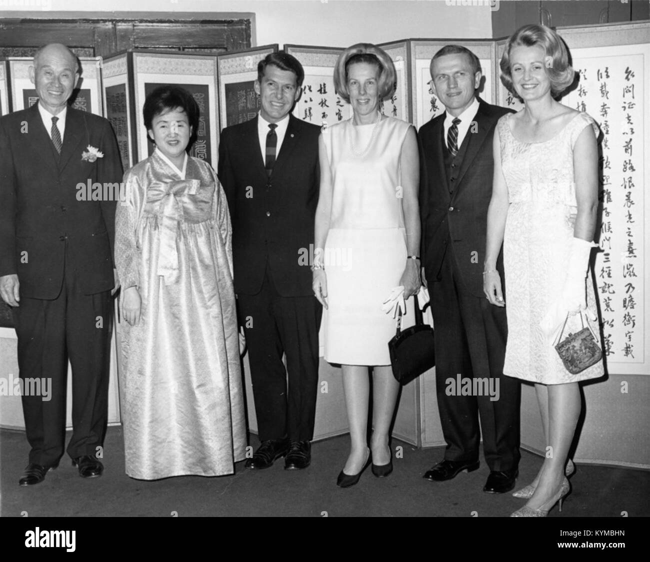 Foto aus der Wally Schirra Collection mit dem Astronauten Walter M. Schirra Jr. während seiner NASA-Karriere. Stockfoto