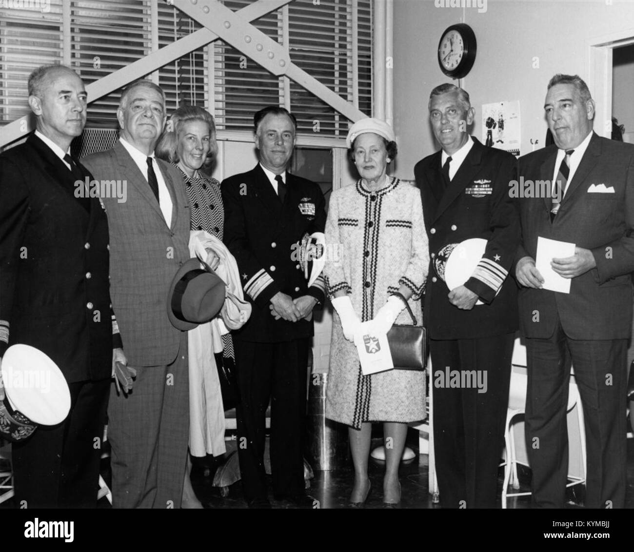 Ein historisches Foto aus der Wally Schirra Kollektion, das wichtige Momente aus seiner Karriere als NASA-Astronaut zeigt. Stockfoto