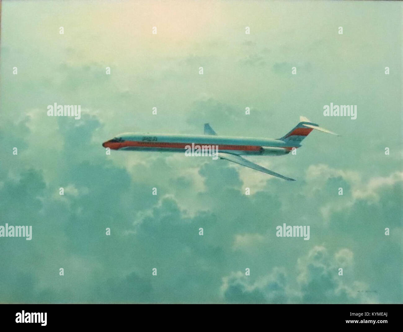 Ein kuratorisches Bild, Teil einer Museumssammlung, das ein wichtiges historisches Artefakt oder eine Ausstellung hervorhebt. Stockfoto