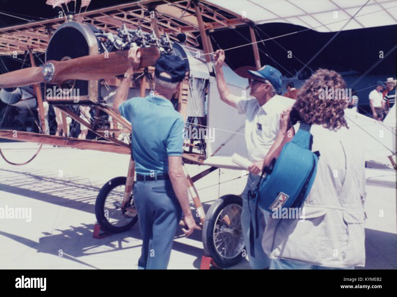 Ein historisches Bild aus der SDASM-Kollektion, das einen wichtigen Moment in der Luftfahrtgeschichte darstellt. Dieses Archivfoto ist Teil der Sammlung, die wichtige Ereignisse in der Luftfahrt hervorhebt. Stockfoto