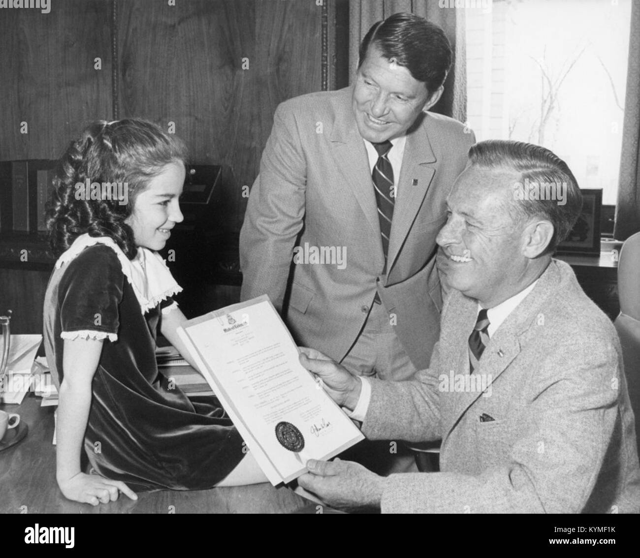 Ein Foto aus der Wally Schirra-Sammlung, das einen wichtigen Moment aus dem Leben des Astronauten während einer Weltraummission zeigt. Stockfoto