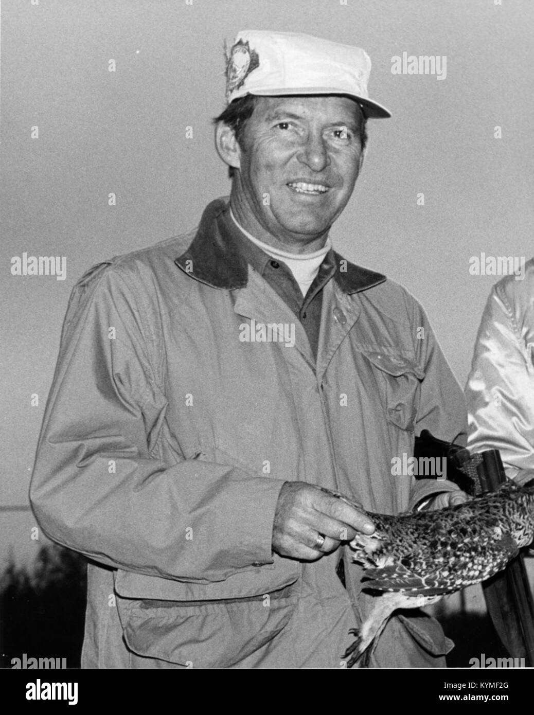 Foto aus der Wally Schirra Collection, das einen legendären Moment aus der Karriere des Astronauten in der Weltraumforschung zeigt. Dieses Bild stellt ein bedeutendes historisches Ereignis in der Geschichte der menschlichen Raumfahrt dar. Stockfoto