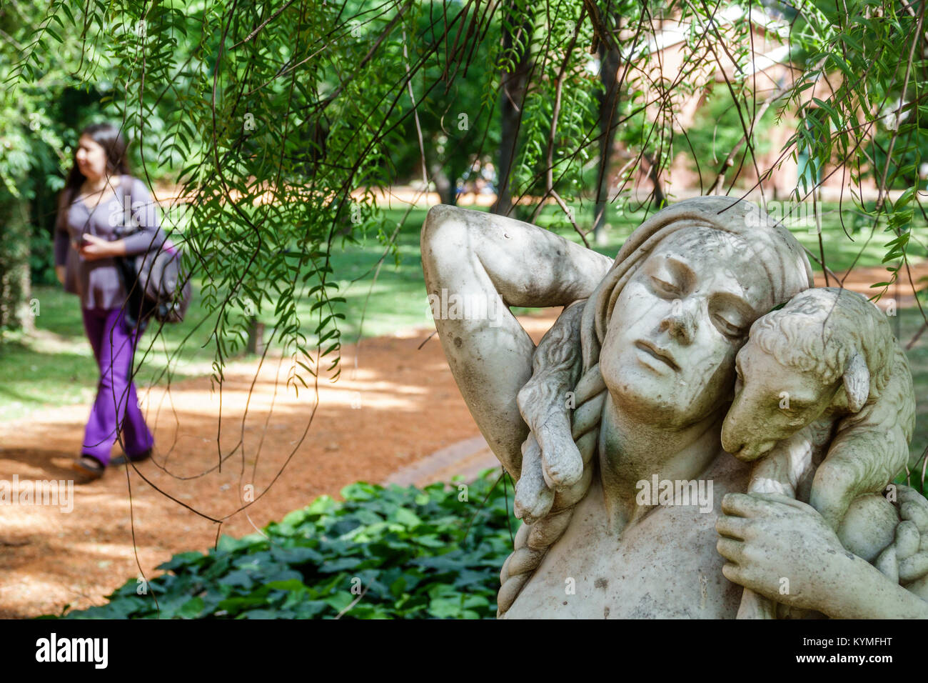 Buenos Aires Argentinien,Palermo,Park,Jardin Botanico Carlos Thays Botanischer Garten,Skulptur,Kunst,Hispanic,ARG171119146 Stockfoto