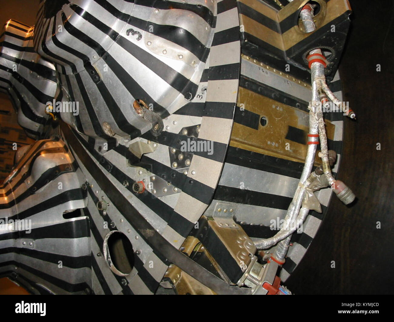 Ein Bild aus dem Projekt Mercury, dem ersten Raumfahrtprogramm der NASA, das die frühen Bemühungen um Weltraumforschung dokumentiert. Das Foto konzentriert sich auf einen wichtigen Moment im Weltraumrennen. Stockfoto