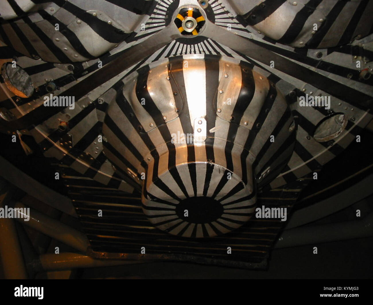 Ein Vintage-Bild im Zusammenhang mit Project Mercury, dem ersten menschlichen Raumfahrtprogramm der Vereinigten Staaten, das ein wichtiges Ereignis oder einen Moment in seiner Entwicklung einfängt. Stockfoto