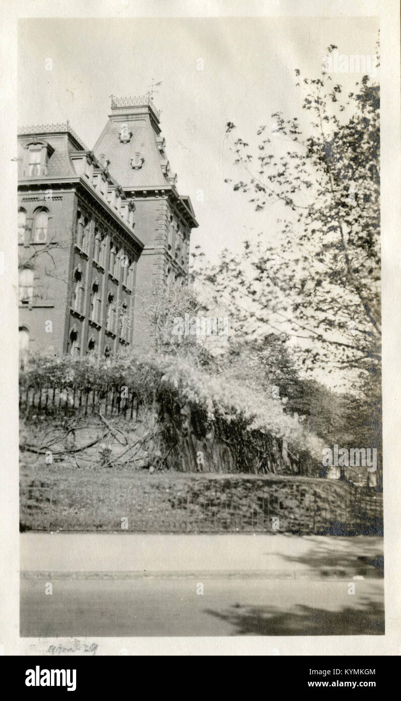 Ein Bild, das die südwestliche Ecke von Fünfzehnten und Massachusetts, Washington, DC, zeigt die historische oder architektonische Bedeutung der Gegend, mit Schwerpunkt auf der Vintage-Fotoqualität. Stockfoto