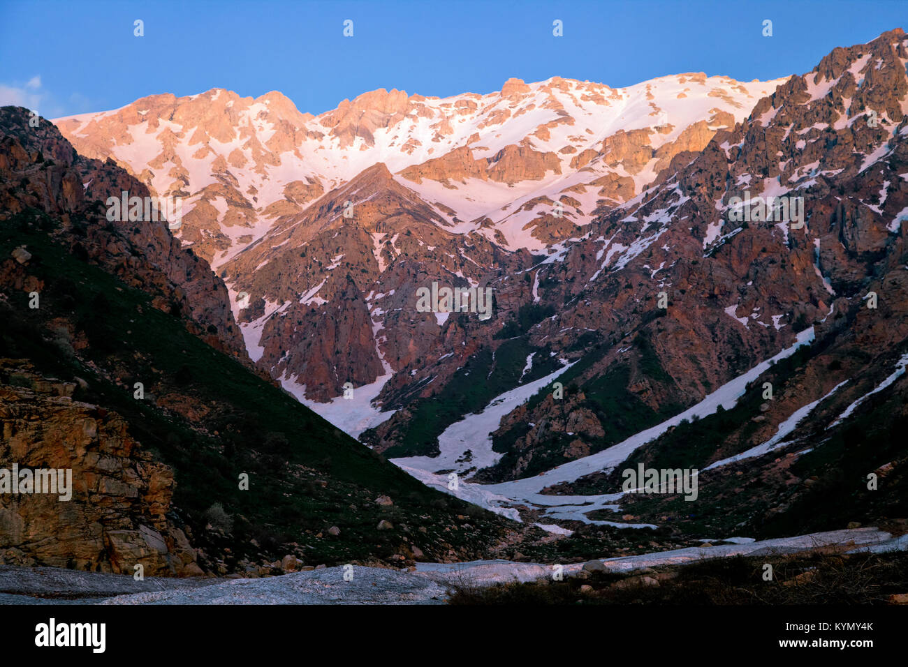 Tschimgan Berge, Usbekistan Stockfoto