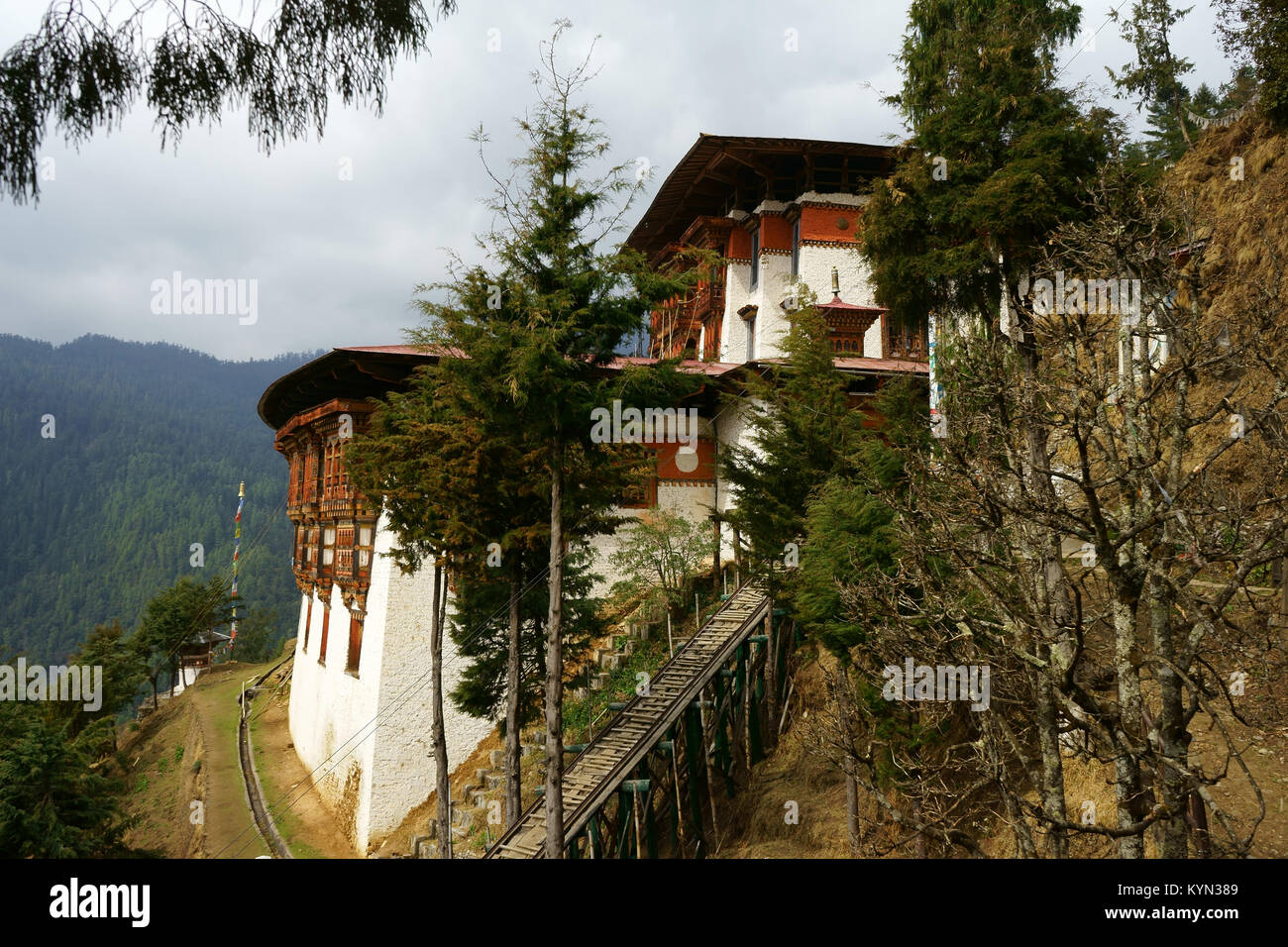 Tango buddhistische Kloster und Universität, Bhutan Stockfoto