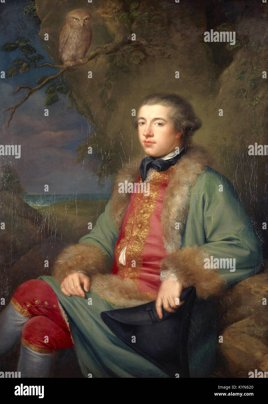 James Boswell, schottische Biograph Stockfoto