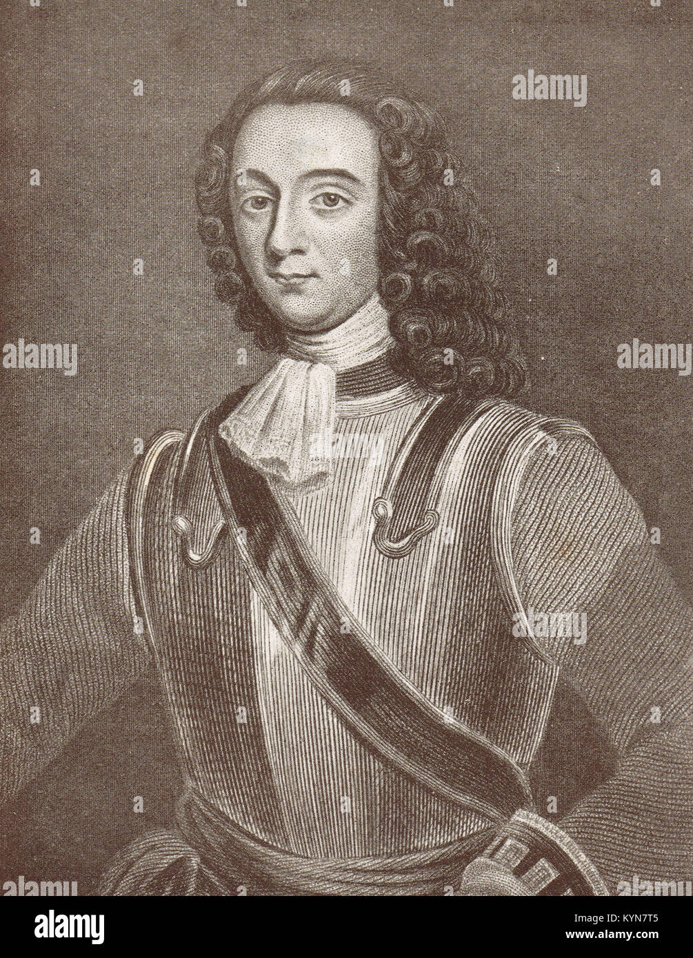 Ratgeber David Cairns, prominenten Verteidiger bei der Belagerung von Derry, 1689 Stockfoto