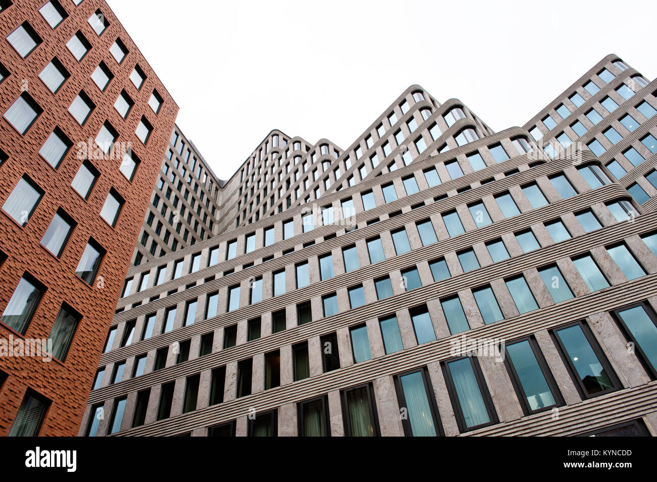 Architekturen moderner Gebäude windows Stockfoto