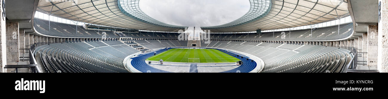 Olympiastadion Berlin Stockfoto